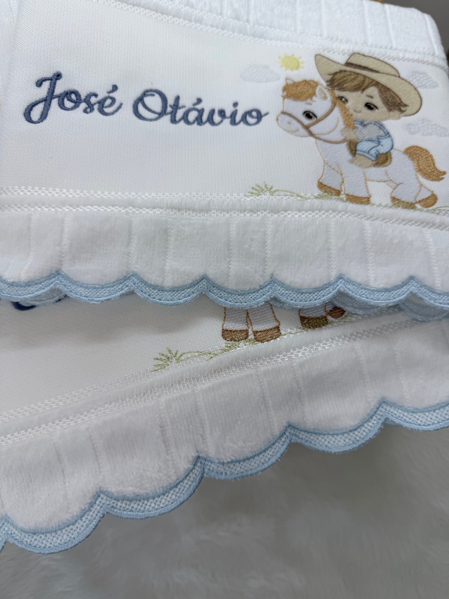 Toalha de Rosto Amigo dos Cavalos