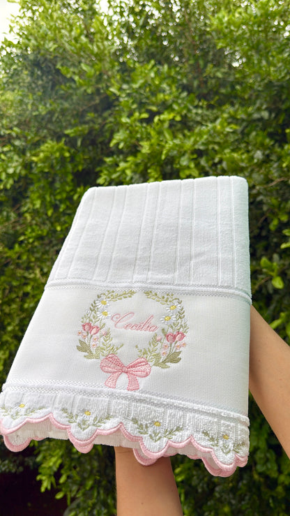 Kit de Toalhas Floral Royale