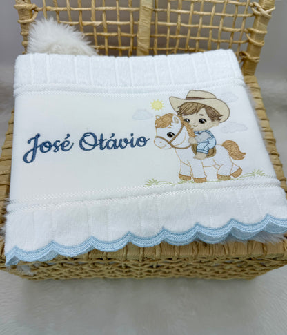 Toalha de Rosto Amigo dos Cavalos